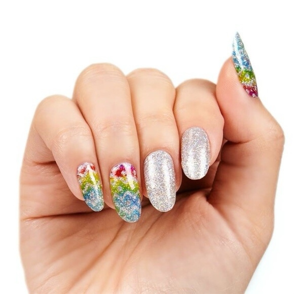 Color Street Sparkling Rainbow Nail Strips